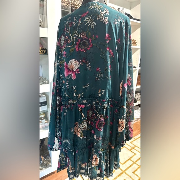 Free People Cherry Blossom Mini
Dress Emerald Combo - Picture 8 of 9